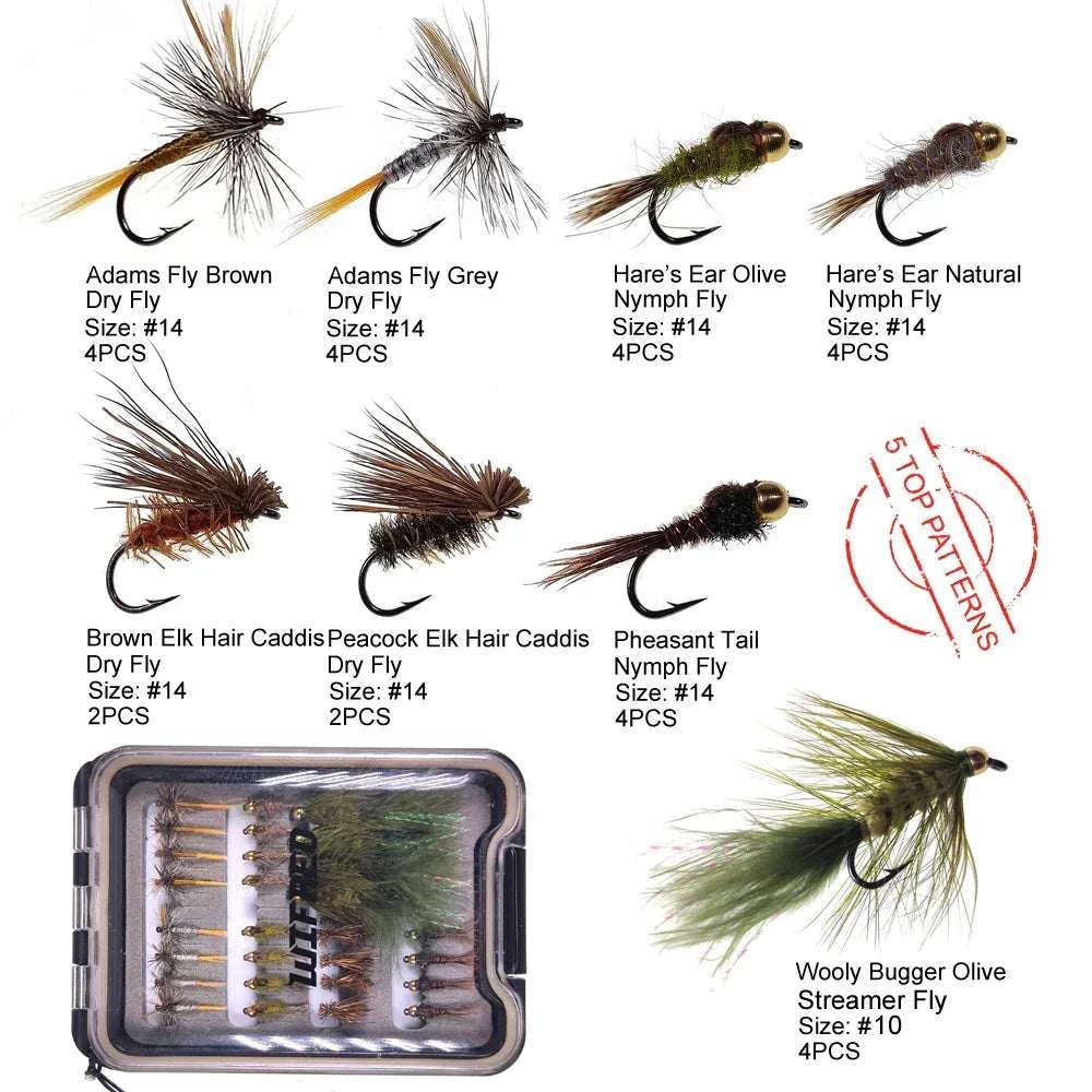 Wifreo Dry Wet Flies Nymph 