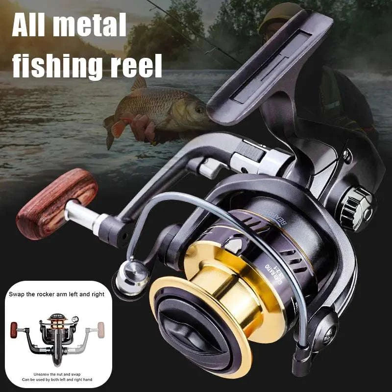 Full Metal Spin Fishing Reels 