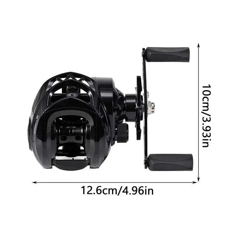 Metal Baitcaster Reel Multipurpose 