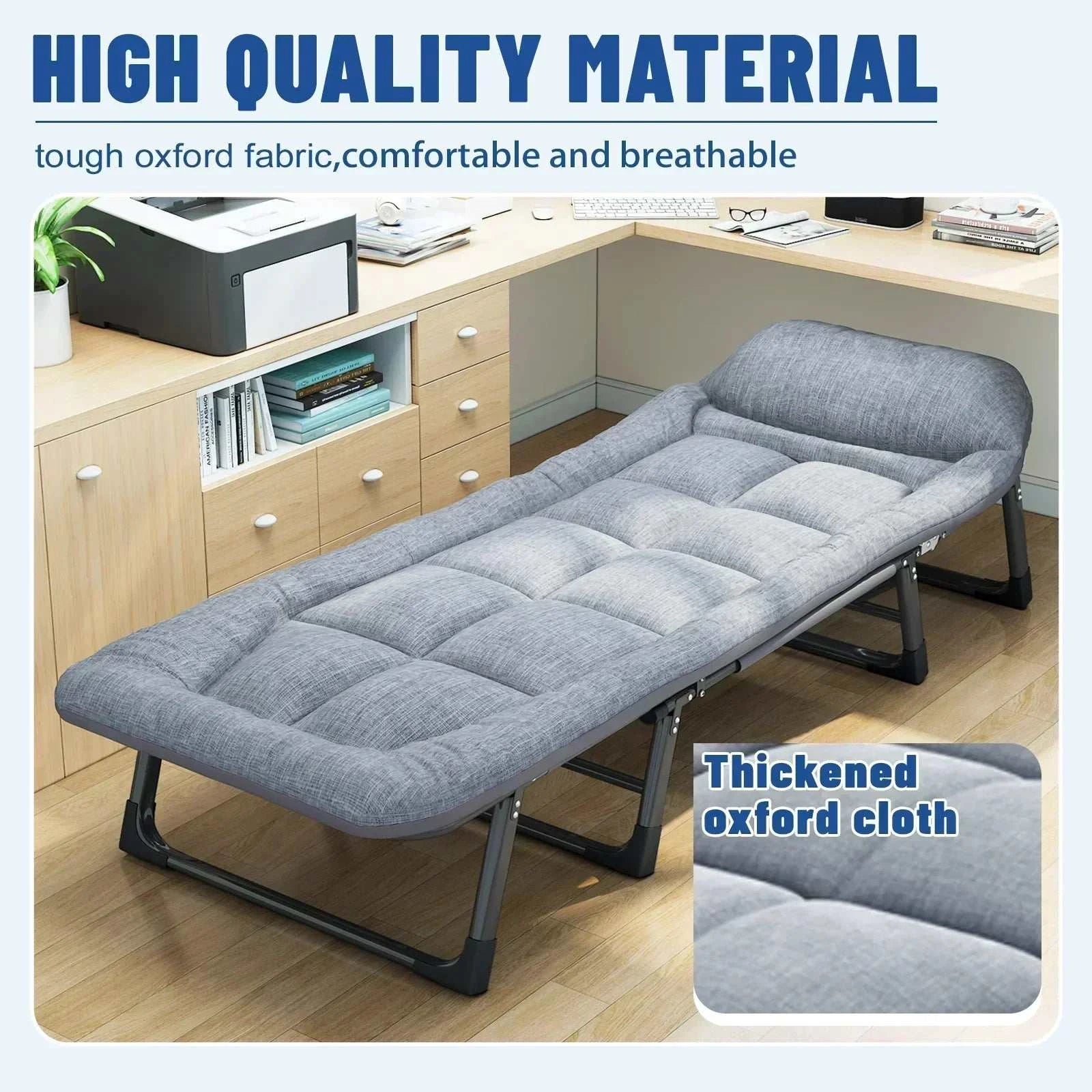 Adults 6 Positions Portable & Foldable Bed