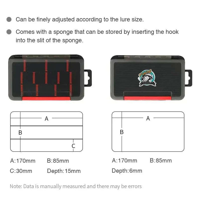  Compartment Double Sided 