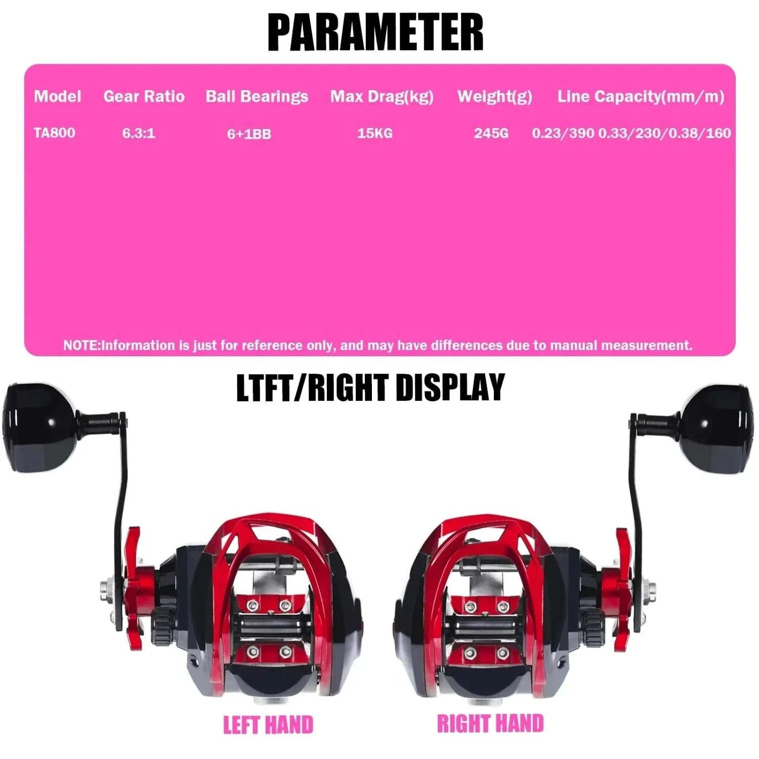 Sea Fishing Large Baitcasting Fishing Reel Saltwater 