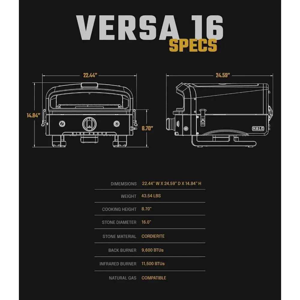 Halo Versa 16 Propane