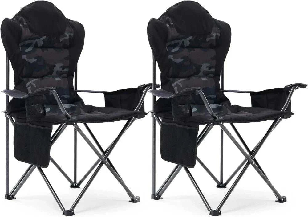 Camping Chairs Outdoor Folding Chairs 2 Pack