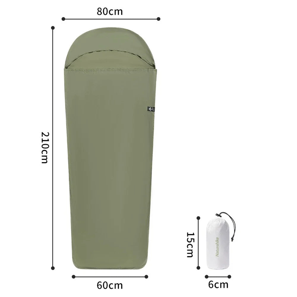 Naturehike Sleeping Bag Liner,Ultralight Portable Folding Sleeping Bag 