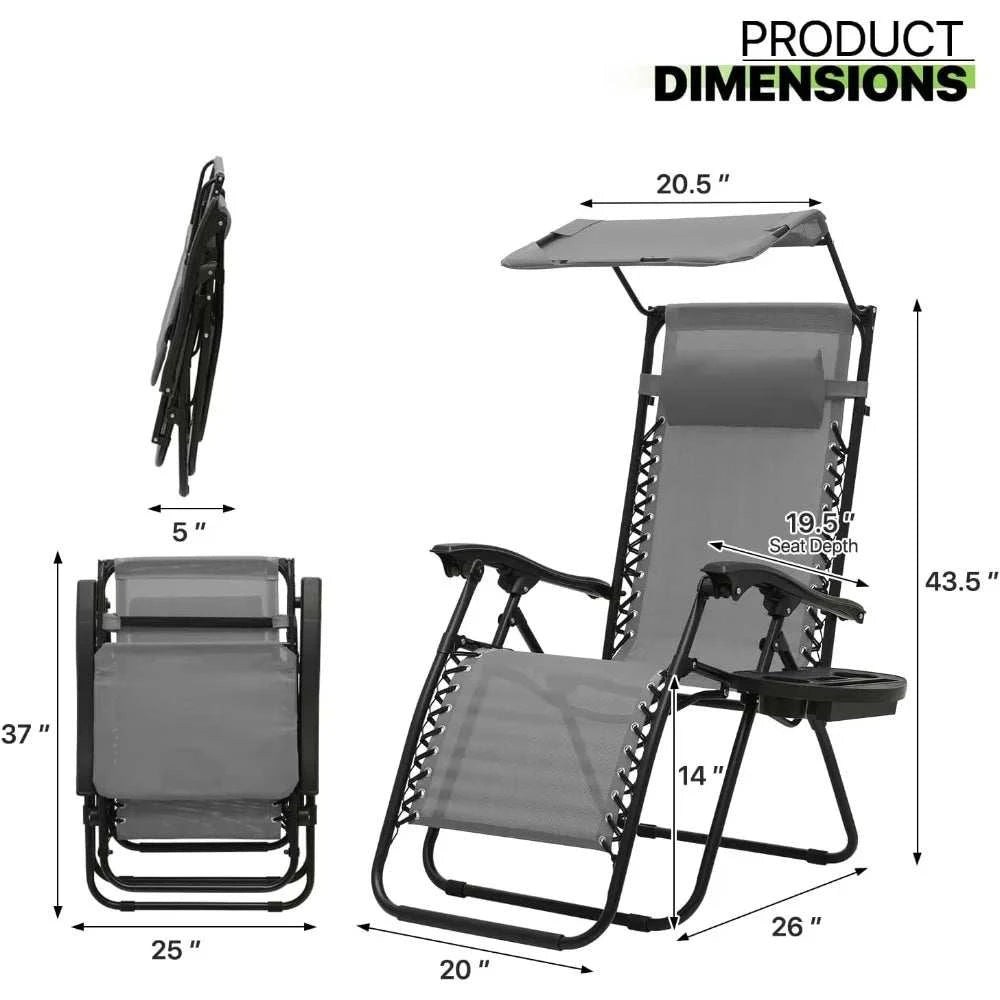 Gravity Chair Reclining Lounger
