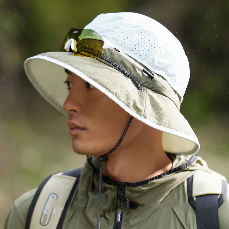 Men Fisherman Cap Fishing Outdoor Sunshade 