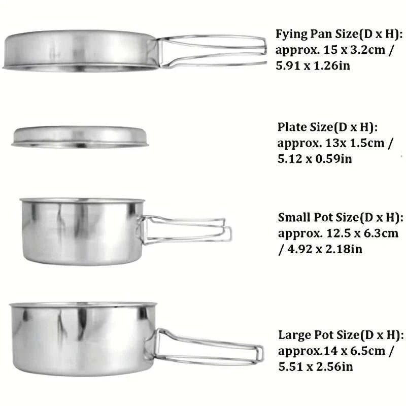 Outdoor Camping Cookware 