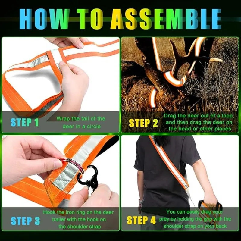 Comfort Grip Handle Make Dragging Easy