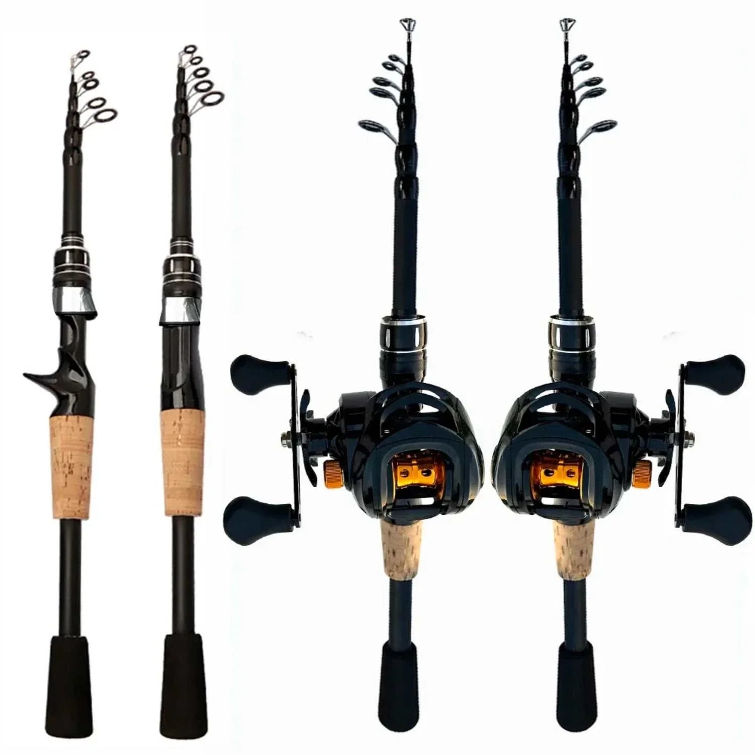  Lure Weight Baitcast Fishing Rod
