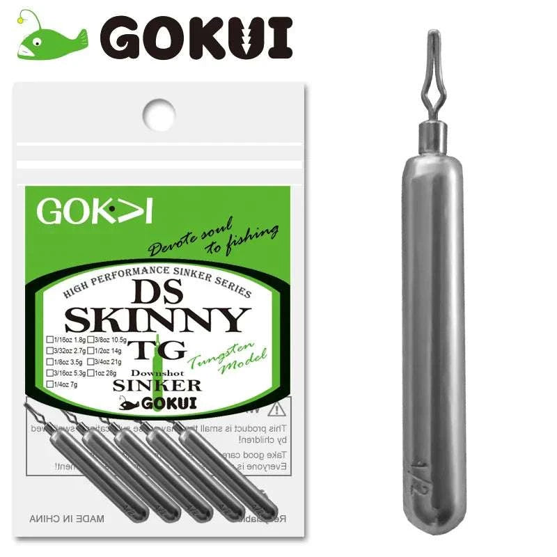  Tungsten Skinny Dropshot 