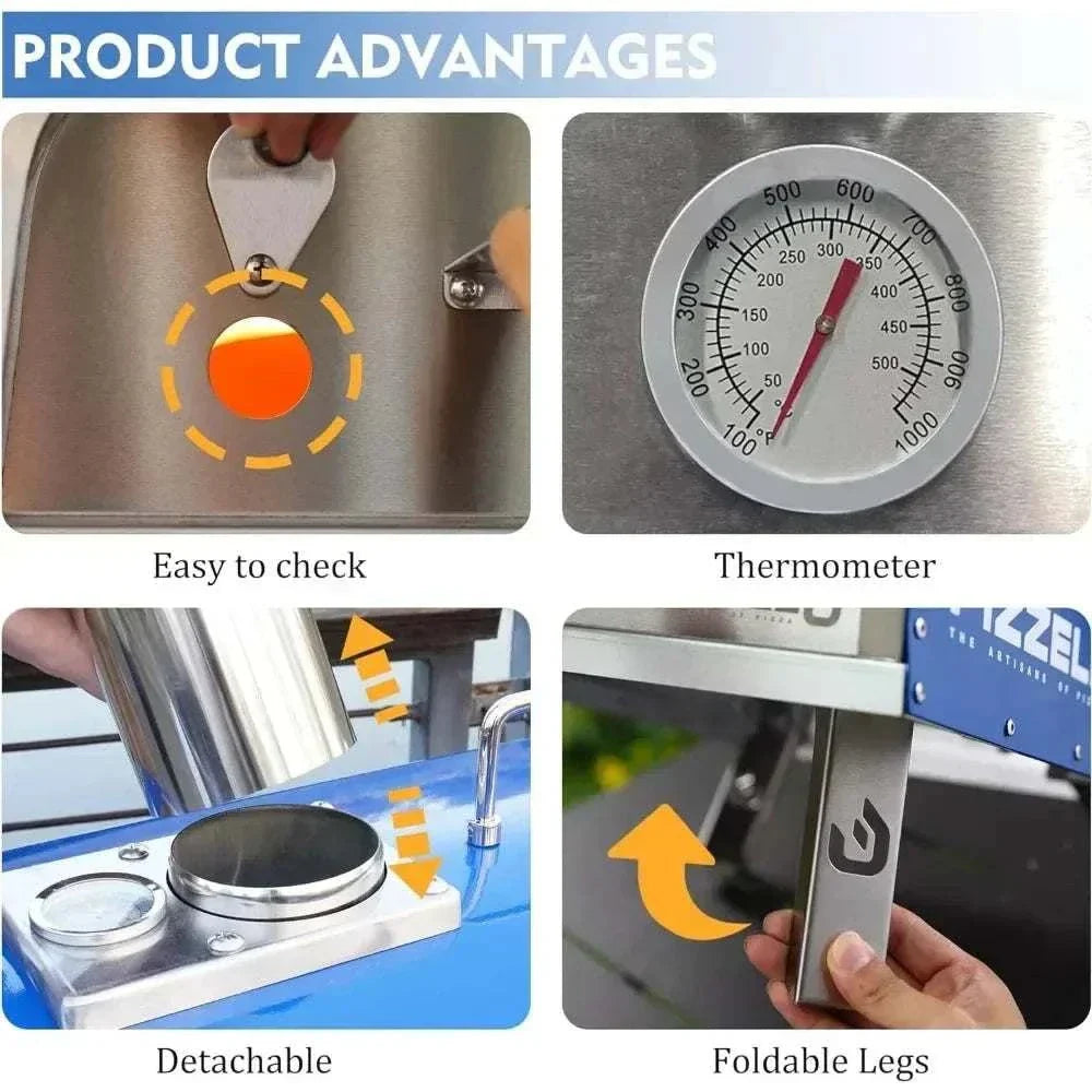  Outdoor Pizza Oven Propane 